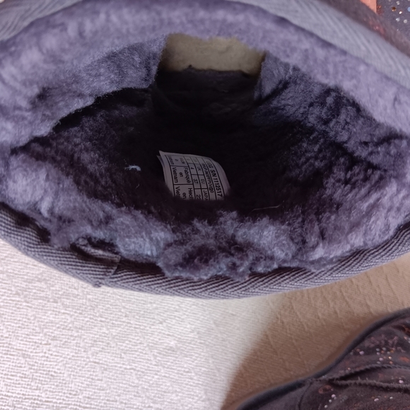 UGG ♡ zodiac suede winter boots celestial star moon - Picture 8 of 12